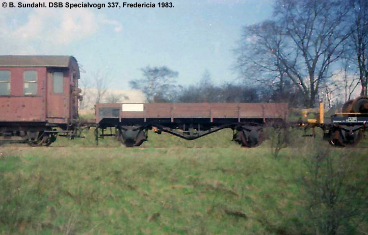 DSB Specialvogn 337<br>Belastningsvogn
