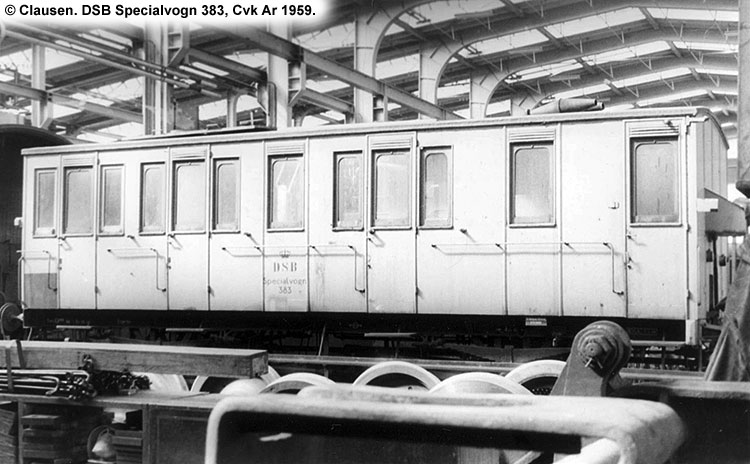 DSB Specialvogn 383<br>Kedelvogn DSB Specialvogn 383<br>Kedelvogn
