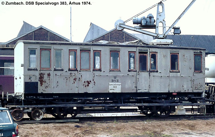 DSB Specialvogn 383<br>Kedelvogn DSB Specialvogn 383<br>Kedelvogn