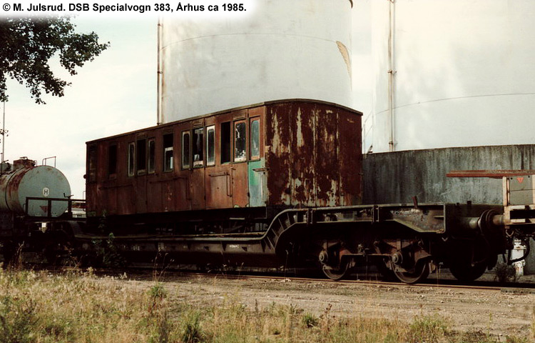 DSB Specialvogn 383<br>Kedelvogn DSB Specialvogn 383<br>Kedelvogn