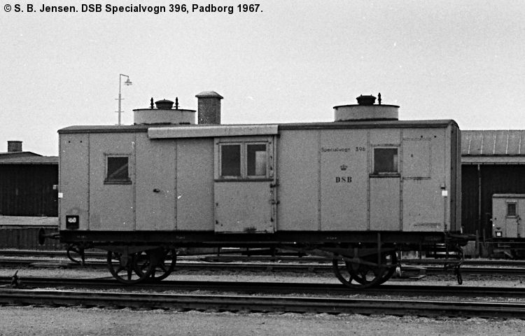 DSB Specialvogn 396<br>Kedelvogn DSB Specialvogn 396<br>Kedelvogn