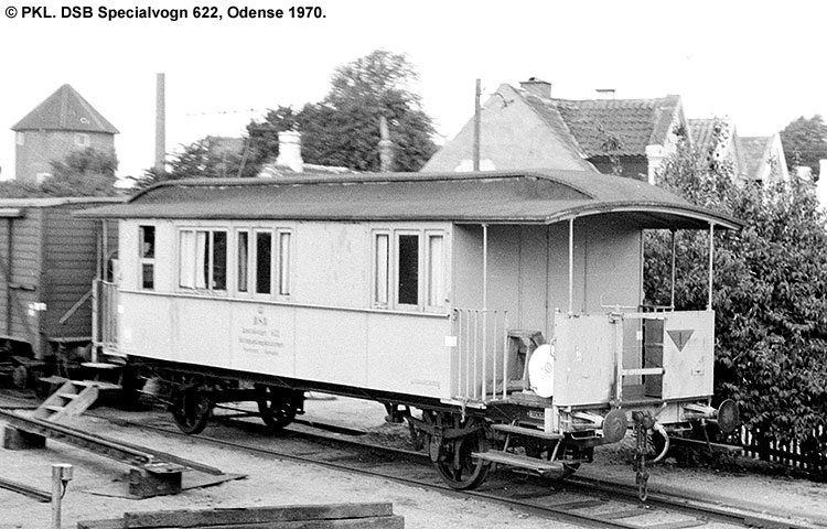 DSB Specialvogn 622<br>Værkstedsvogn for Sikringsanlægskolonne