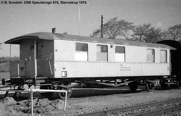 DSB Specialvogn 676<br>Svejsevogn DSB Specialvogn 676<br>Svejsevogn