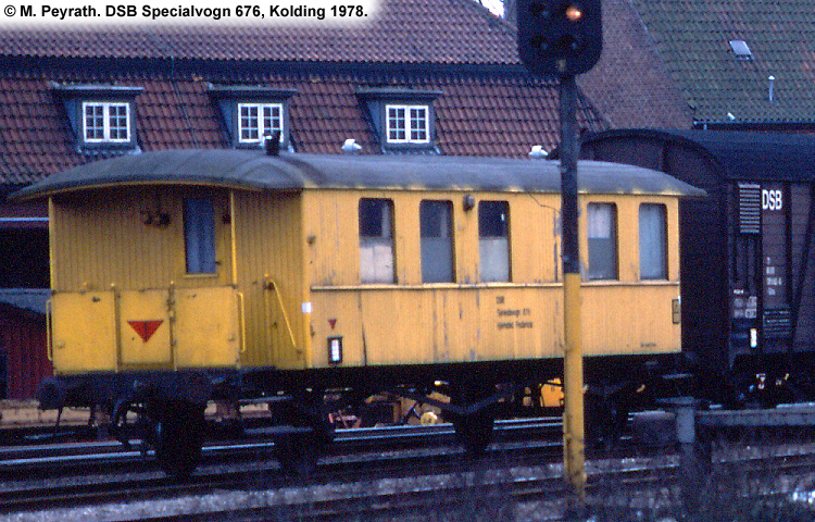 DSB Specialvogn 676<br>Svejsevogn DSB Specialvogn 676<br>Svejsevogn