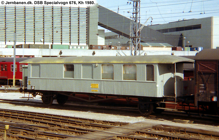 DSB Specialvogn 676<br>Svejsevogn DSB Specialvogn 676<br>Svejsevogn