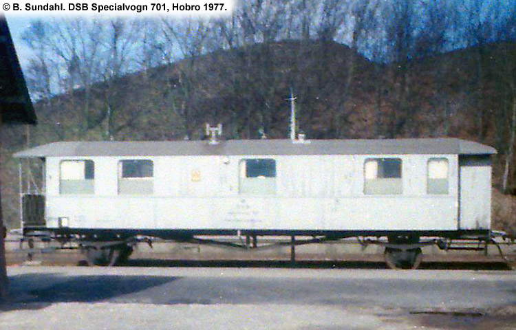 DSB Specialvogn 701<br>Svejsevogn DSB Specialvogn 701<br>Svejsevogn