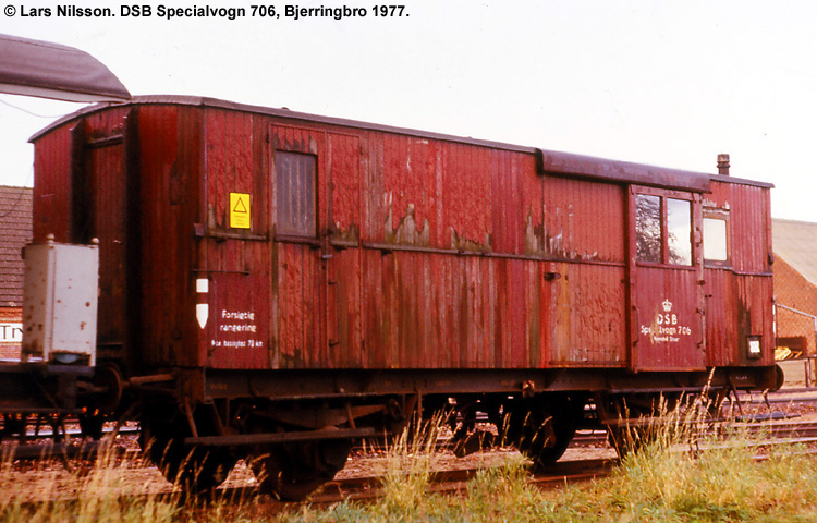 DSB Specialvogn 706<br>Svejsevogn
