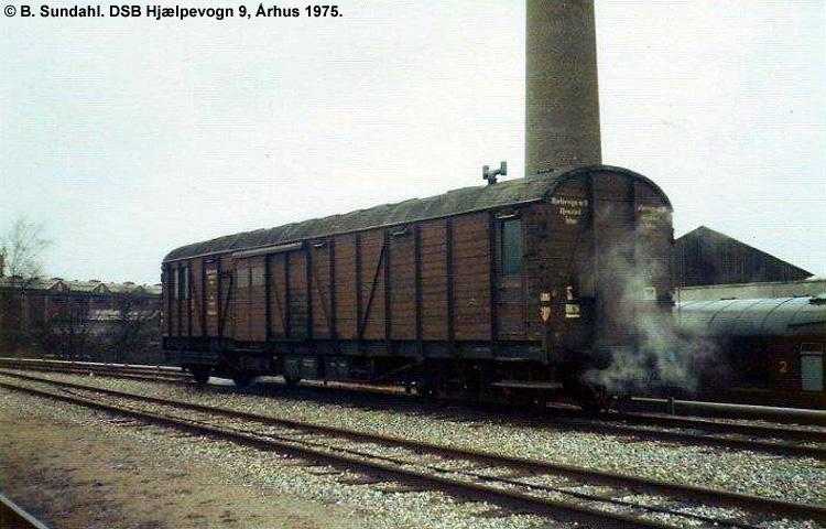DSB Specialvogn 9<br>Hjælpevogn DSB Specialvogn 9<br>Hjælpevogn