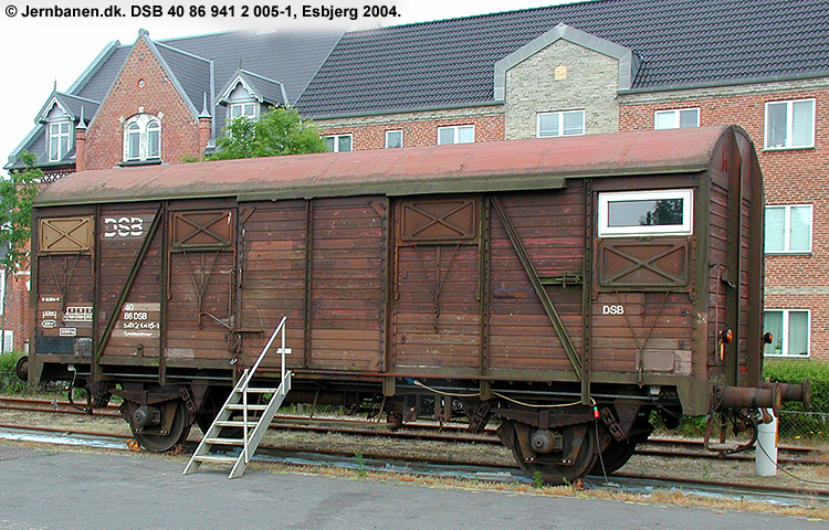 DSB Tjenestevogn 40 86 941 2 005-1