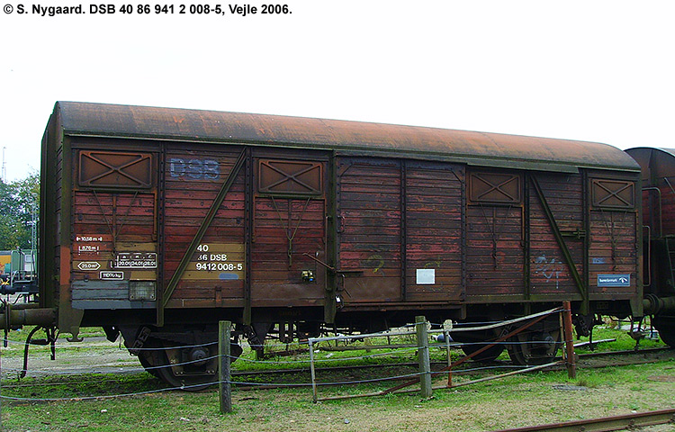 DSB Tjenestevogn 40 86 941 2 008-5