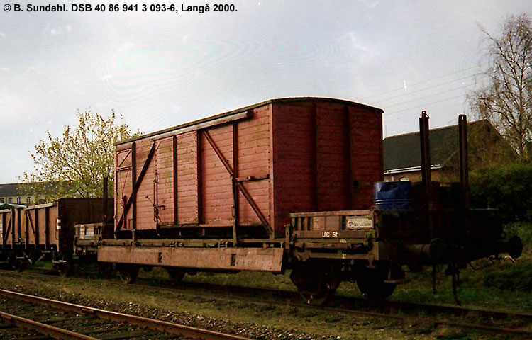 DSB Tjenestevogn 40 86 941 3 093-6