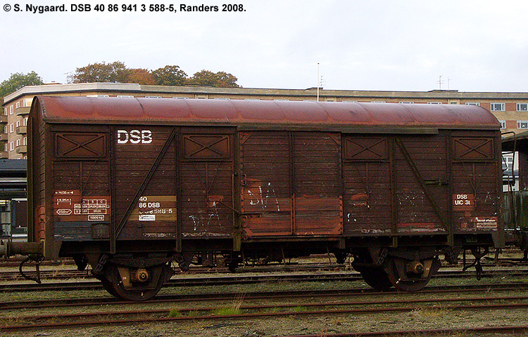 DSB Tjenestevogn 40 86 941 3 588-5