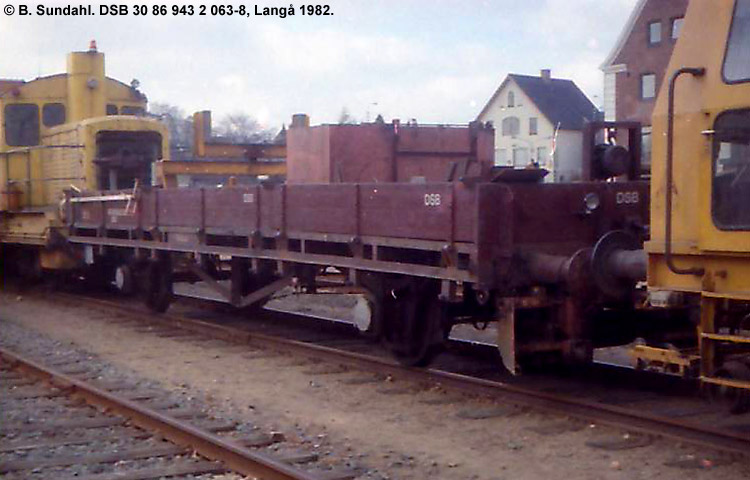 DSB Tjenestevogn 30 86 943 2 063-8 DSB Tjenestevogn 30 86 943 2 063-8