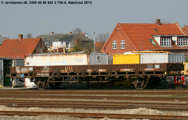 DSB Tjenestevogn 40 86 943 3 708-5 DSB Tjenestevogn 40 86 943 3 708-5