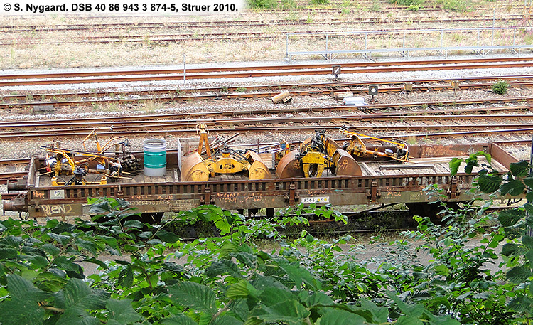 DSB Tjenestevogn 40 86 943 3 874-5 DSB Tjenestevogn 40 86 943 3 874-5