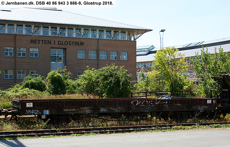 DSB Tjenestevogn 40 86 943 3 886-9 DSB Tjenestevogn 40 86 943 3 886-9