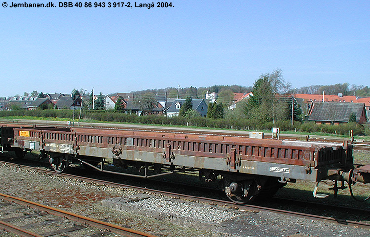 DSB Tjenestevogn 40 86 943 3 917-2 DSB Tjenestevogn 40 86 943 3 917-2