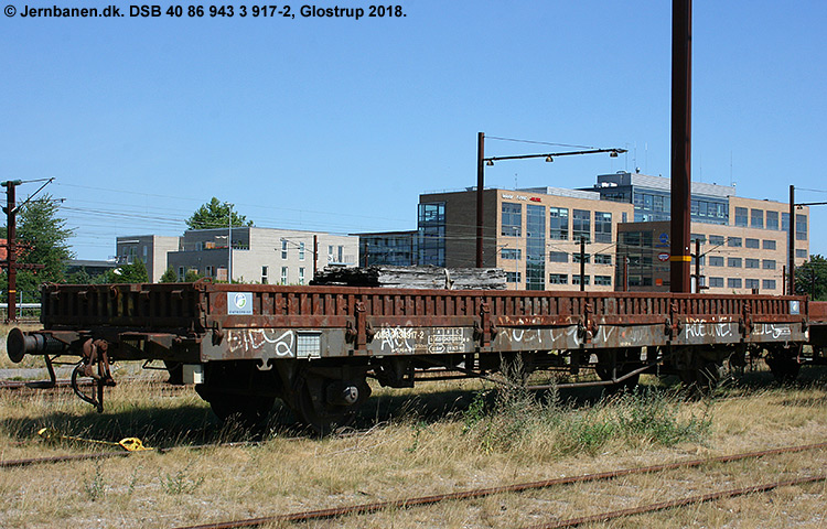 DSB Tjenestevogn 40 86 943 3 917-2 DSB Tjenestevogn 40 86 943 3 917-2