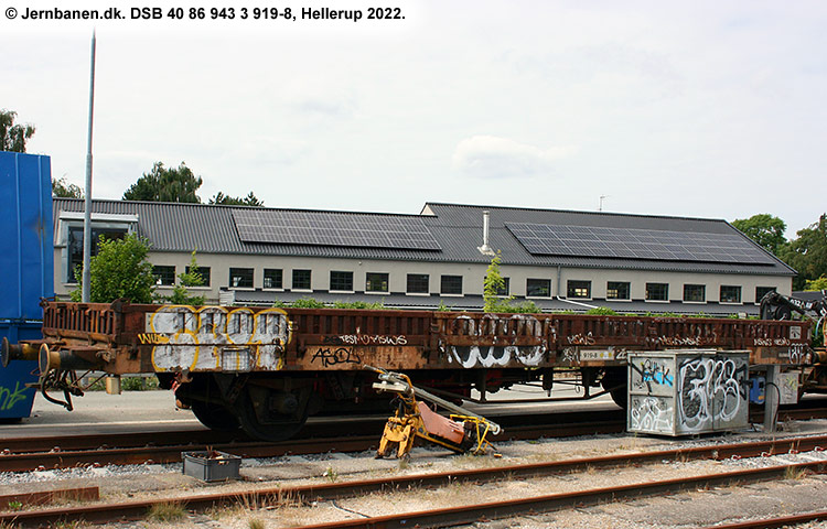 DSB Tjenestevogn 40 86 943 3 919-8 DSB Tjenestevogn 40 86 943 3 919-8
