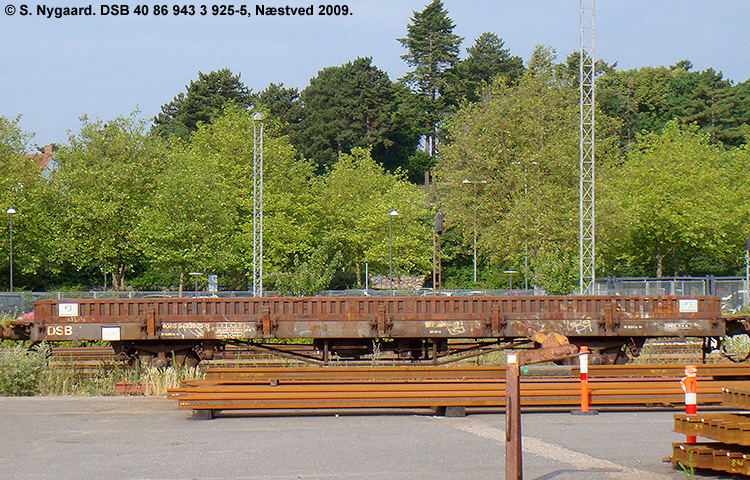 DSB Tjenestevogn 40 86 943 3 925-5 DSB Tjenestevogn 40 86 943 3 925-5