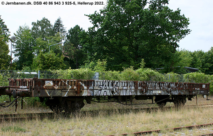 DSB Tjenestevogn 40 86 943 3 925-5 DSB Tjenestevogn 40 86 943 3 925-5