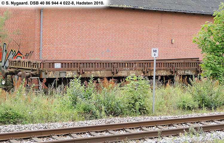 DSB Tjenestevogn 40 86 944 4 022-8 DSB Tjenestevogn 40 86 944 4 022-8