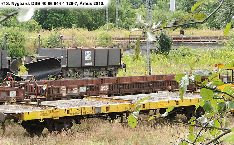 DSB Tjenestevogn 40 86 944 4 126-7 DSB Tjenestevogn 40 86 944 4 126-7