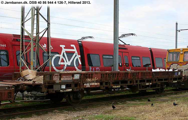 DSB Tjenestevogn 40 86 944 4 126-7 DSB Tjenestevogn 40 86 944 4 126-7