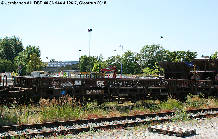 DSB Tjenestevogn 40 86 944 4 126-7 DSB Tjenestevogn 40 86 944 4 126-7