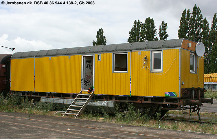 DSB Tjenestevogn 40 86 944 4 138-2 DSB Tjenestevogn 40 86 944 4 138-2