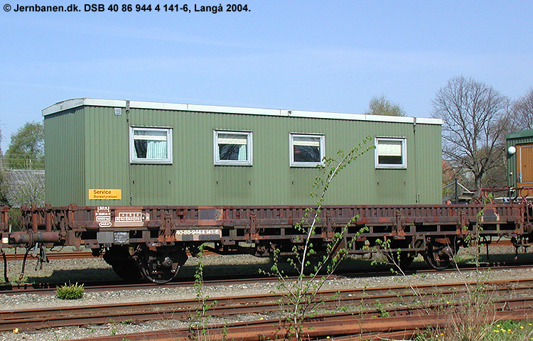 DSB Tjenestevogn 40 86 944 4 141-6 DSB Tjenestevogn 40 86 944 4 141-6