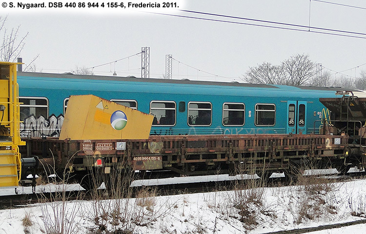 DSB Tjenestevogn 40 86 944 4 155-6 DSB Tjenestevogn 40 86 944 4 155-6