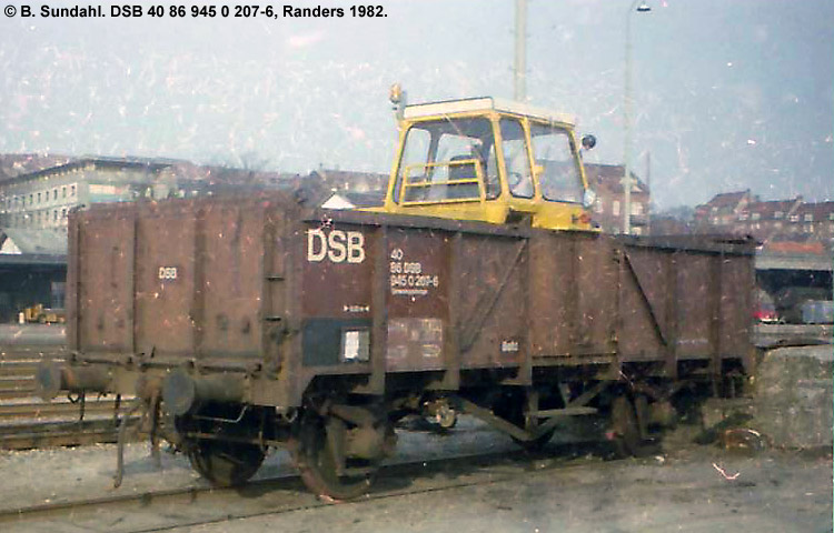 DSB Tjenestevogn 40 86 945 0 207-6