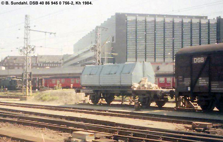 DSB Tjenestevogn 40 86 945 0 756-2