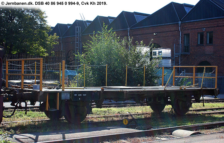 DSB Tjenestevogn 40 86 945 0 994-9 DSB Tjenestevogn 40 86 945 0 994-9
