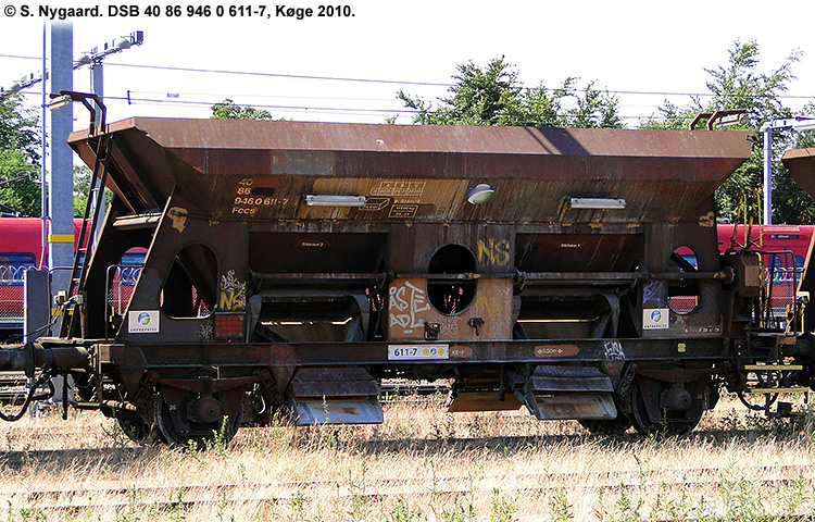 DSB Tjenestevogn 30 86 946 0 611-9 DSB Tjenestevogn 30 86 946 0 611-9