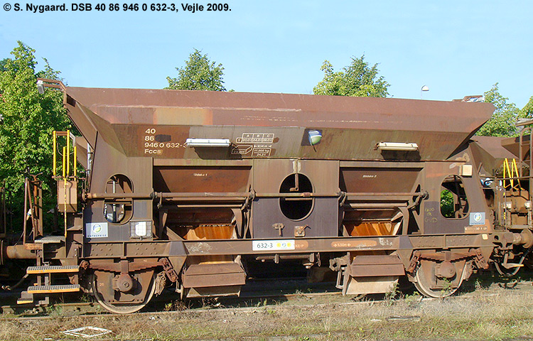 DSB Tjenestevogn 30 86 946 0 632-5 DSB Tjenestevogn 30 86 946 0 632-5