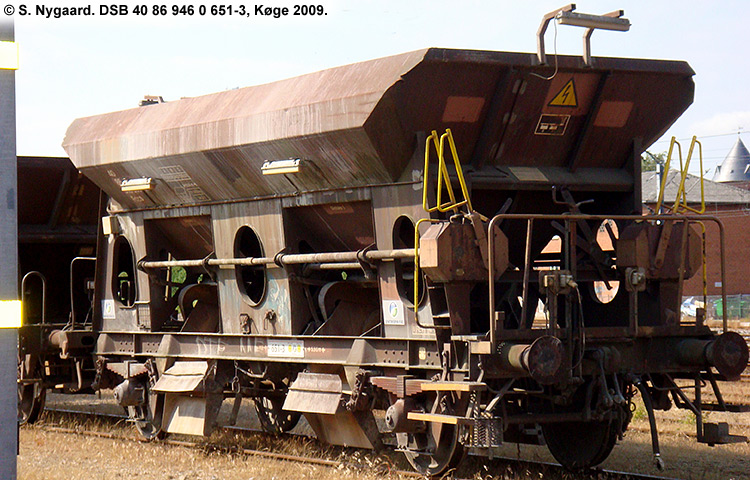 DSB Tjenestevogn 30 86 946 0 651-5 DSB Tjenestevogn 30 86 946 0 651-5