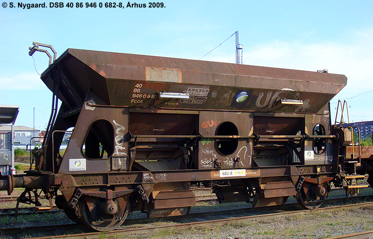 DSB Tjenestevogn 30 86 946 0 682-0 DSB Tjenestevogn 30 86 946 0 682-0