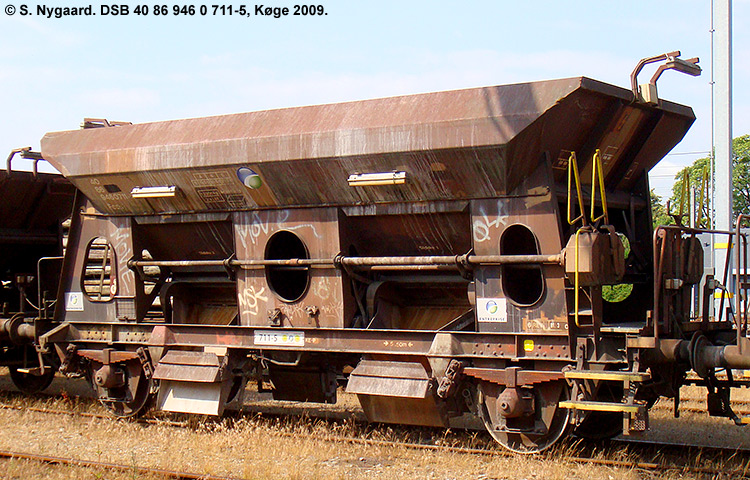 DSB Tjenestevogn 30 86 946 0 711-7 DSB Tjenestevogn 30 86 946 0 711-7