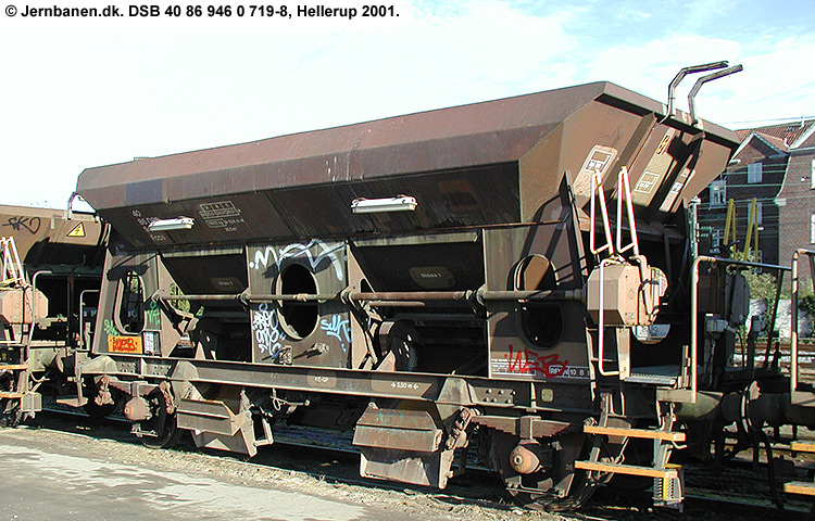 DSB Tjenestevogn 30 86 946 0 719-0 DSB Tjenestevogn 30 86 946 0 719-0