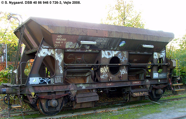DSB Tjenestevogn 30 86 946 0 726-5 DSB Tjenestevogn 30 86 946 0 726-5