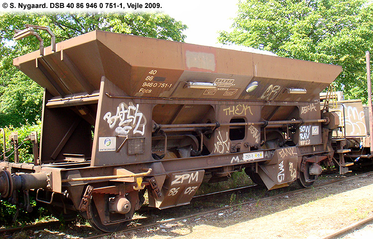 DSB Tjenestevogn 30 86 946 0 751-3 DSB Tjenestevogn 30 86 946 0 751-3