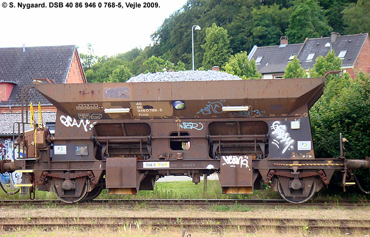 DSB Tjenestevogn 30 86 946 0 768-7 DSB Tjenestevogn 30 86 946 0 768-7