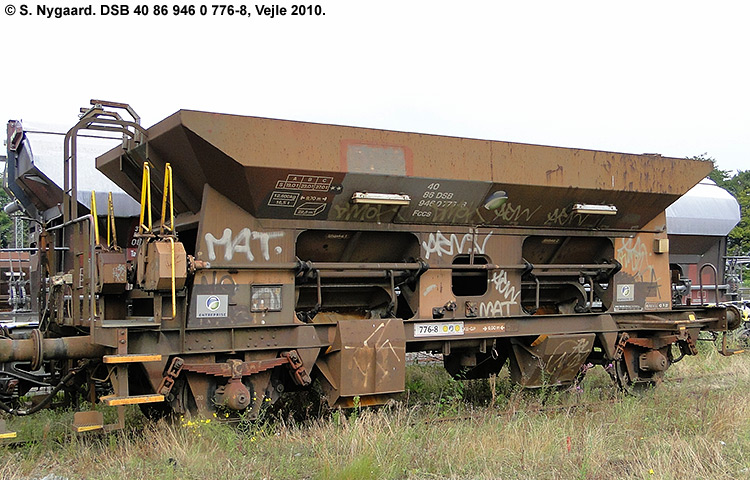 DSB Tjenestevogn 30 86 946 0 776-0 DSB Tjenestevogn 30 86 946 0 776-0