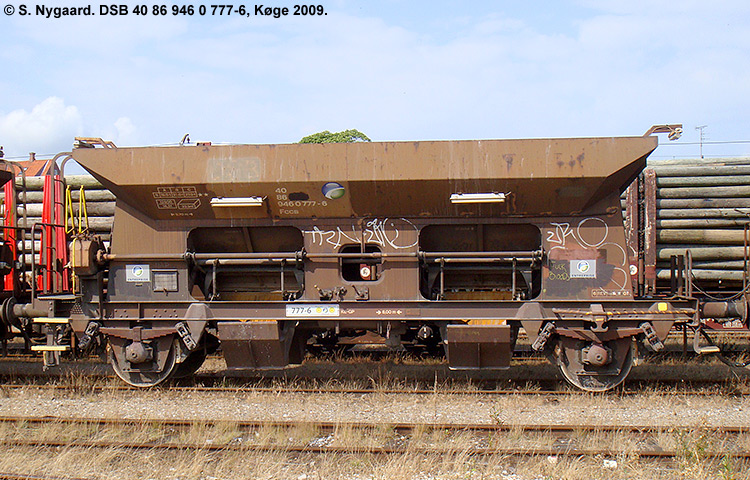 DSB Tjenestevogn 30 86 946 0 777-8 DSB Tjenestevogn 30 86 946 0 777-8