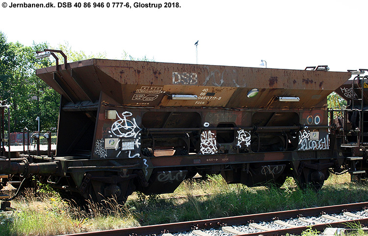 DSB Tjenestevogn 30 86 946 0 777-8 DSB Tjenestevogn 30 86 946 0 777-8