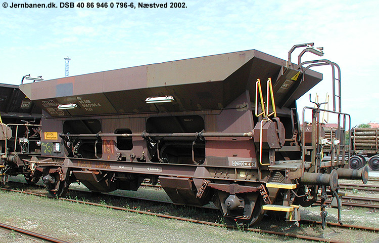 DSB Tjenestevogn 30 86 946 0 796-8 DSB Tjenestevogn 30 86 946 0 796-8