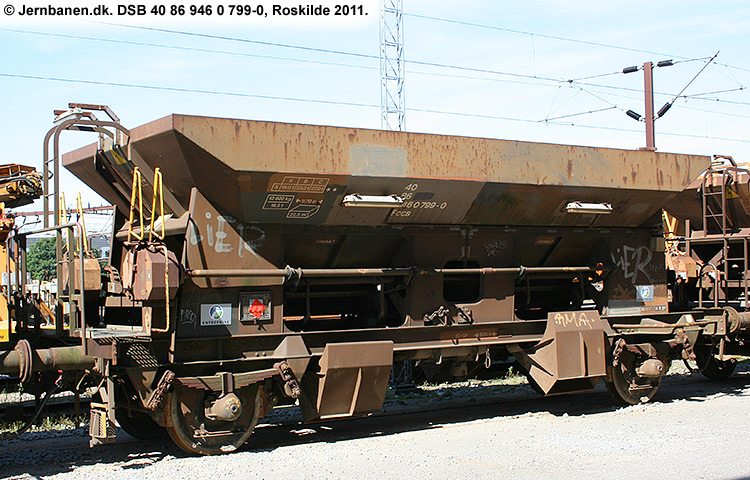 DSB Tjenestevogn 30 86 946 0 799-2 DSB Tjenestevogn 30 86 946 0 799-2