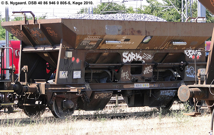 DSB Tjenestevogn 30 86 946 0 805-7 DSB Tjenestevogn 30 86 946 0 805-7